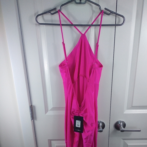 5. Fashion Nova-Sweet Emotion Fuschia, Pink Dress - Picture 6 of 10